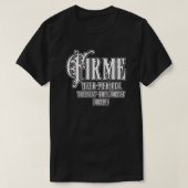 T-Shirt définition de citation Firme (Design devant)