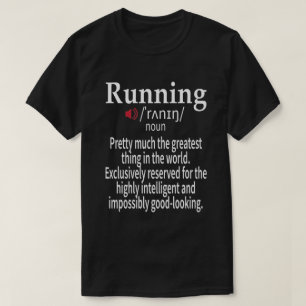 T-shirt Définition de course Funny 5k Marathon Runner Cade