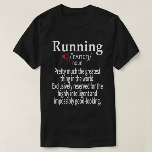 T-shirt Définition de course Funny 5k Marathon Runner Cade (Design devant)