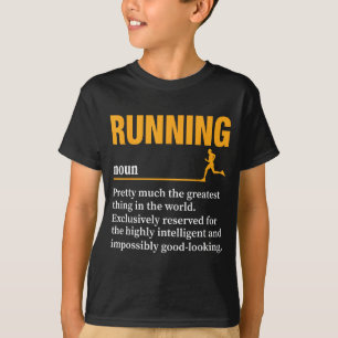 T-shirt Définition de course Humour Marathon Drôle Athlète