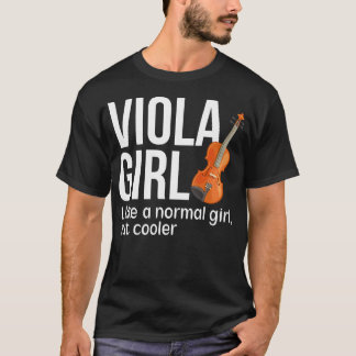 T-shirt Définition de fille d'alto Altiste Joueuse d'alto