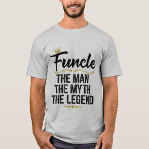 T-shirt Définition de Funcle l'homme la chemise drôle de