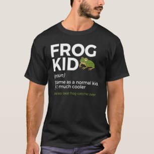 T-shirt Définition de gamin grenouille Amphibien drôle Mei