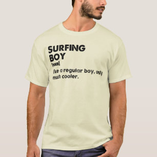 T-shirt Définition de garçon de surf drôle surf sport surf
