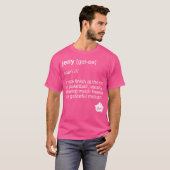 T-shirt Définition de gelée (Devant entier)
