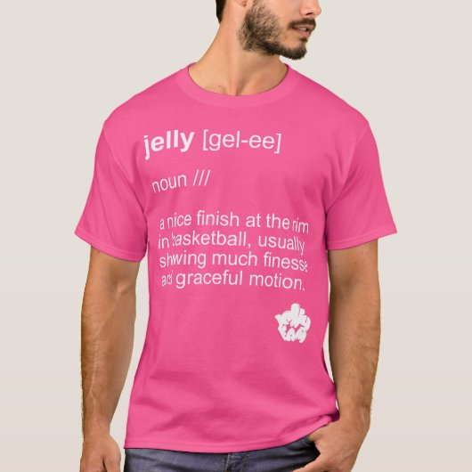 T-shirt Définition de gelée (Devant)