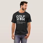 T-shirt Définition de Golf Mom Golfing (Devant entier)