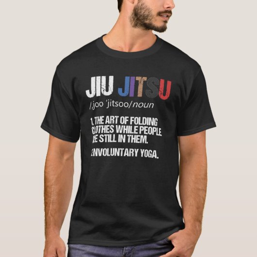 T-shirt Définition de Jiu Jitsu (Devant)