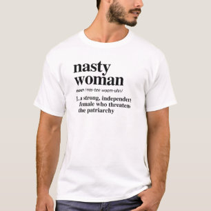 T-shirt Définition de la femme malsaine