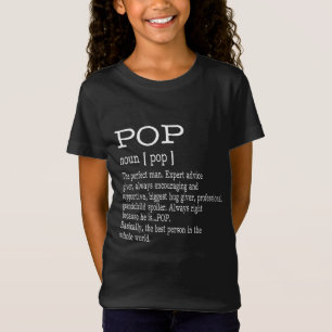 T-Shirt Définition de la Pop Grandpa Fêtes des pères Cadea
