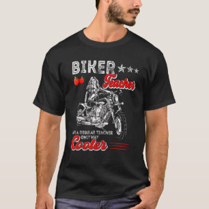 T-shirt Définition de l'enseignant de vélo vintage seuleme