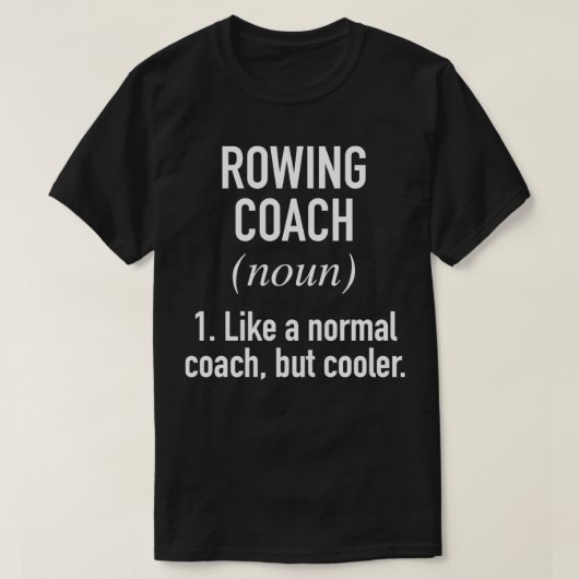 T-shirt Définition de l'entraîneur (Design devant)
