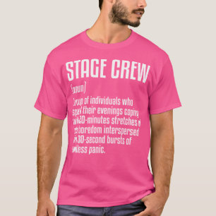 T-shirt Définition de l'équipe de théâtre