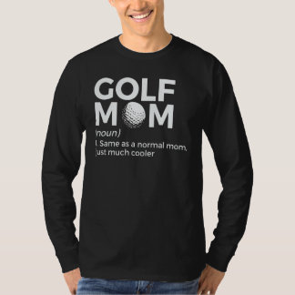 T-shirt Définition de Maman de Golf Golf
