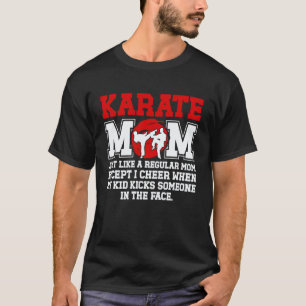 T-shirt Définition de maman de karaté classique Maman de k