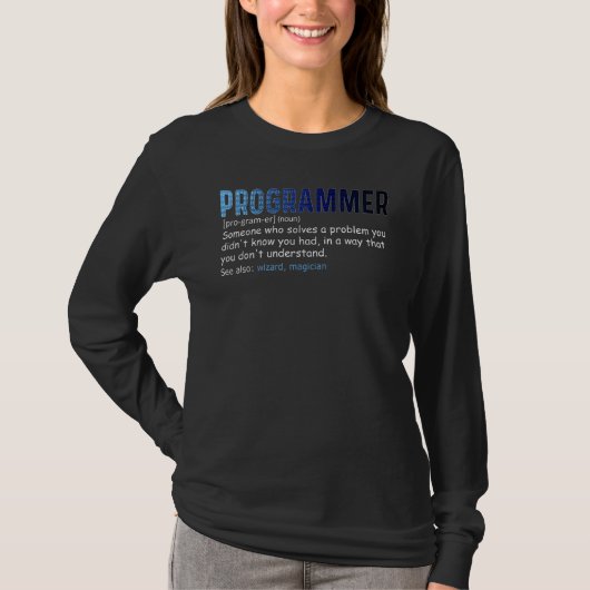T-shirt Définition de nerd geek programmeur informatique s (Devant)
