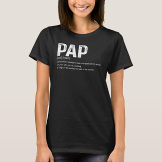 T-shirt Définition De Pap Mens Comme Un Grand-Père Régulie