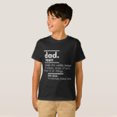 T-shirt Définition de papa (Devant entier)