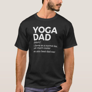 T-shirt Définition de Papa Yoga Meilleur Papa de Tous les