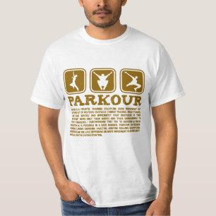 T-shirt Définition de Parkour