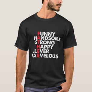 T-shirt Définition de père