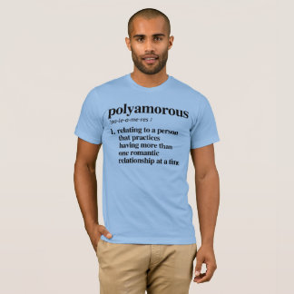 T-shirt Définition de Polyamorous - termes définis de