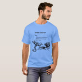 T-SHIRT DÉFINITION DE POURCHASSEUR D'OURS (Devant entier)