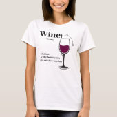 T-shirt Définition de Wine drôle 2020 (Devant)