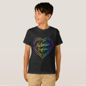 T-shirt Définition d'équipe d'administration Équipe instan (Devant entier)