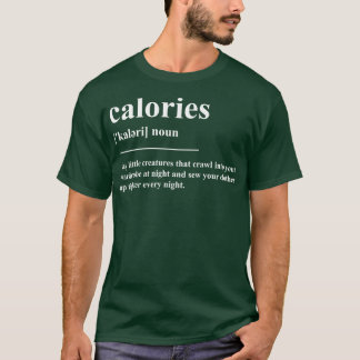 T-shirt Définition des calories