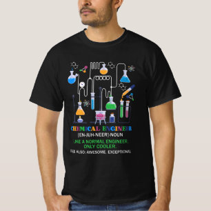 T-shirt Définition D'Ingénieur Chimique Comme Un Ingénieur