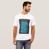 T-Shirt Définition d'Ingénieur Professionnel Plan (Devant entier)