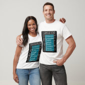 T-Shirt Définition d'Ingénieur Professionnel Plan (Unisexe)