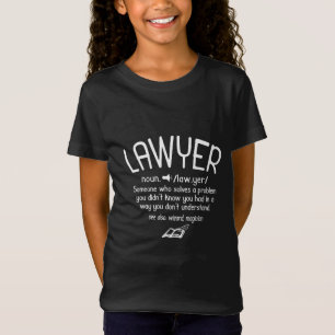 T-Shirt Définition drôle de l'avocat