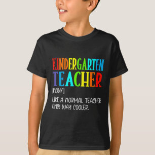 T-shirt Définition drôle pour l'enseignant de maternelle r