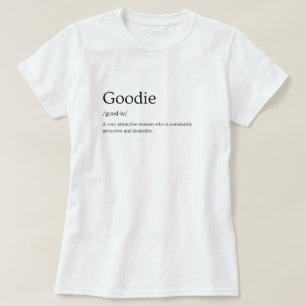 T-shirt Définition du dictionnaire Goodie