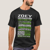 Définition du nom de la fille Zoey