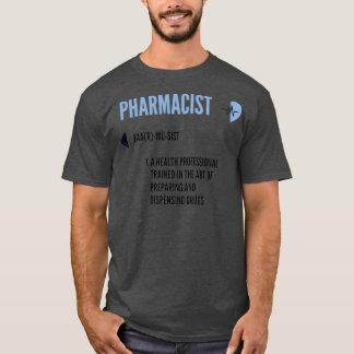 T-shirt Définition du pharmacien drôle de cadeau 2