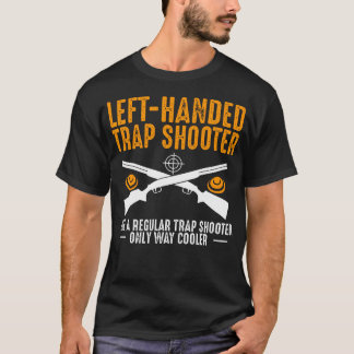 T-shirt Définition du tireur à trappe gaucher Tir à la tra