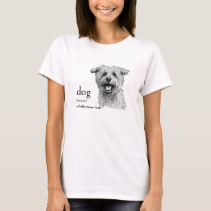 T-shirt Définition d'un chien