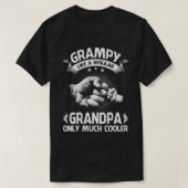 T-shirt Définition GrAmpy Comme Grand-Père Ordinaire Seul  (Design devant)