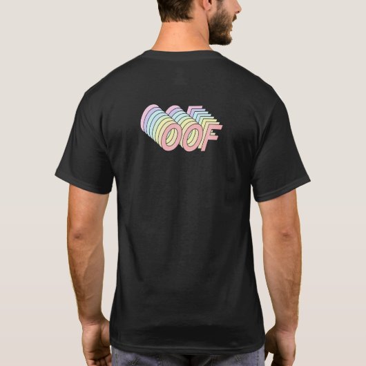 T-shirt Définition Oof Oof Dank Meme Signification (Dos)