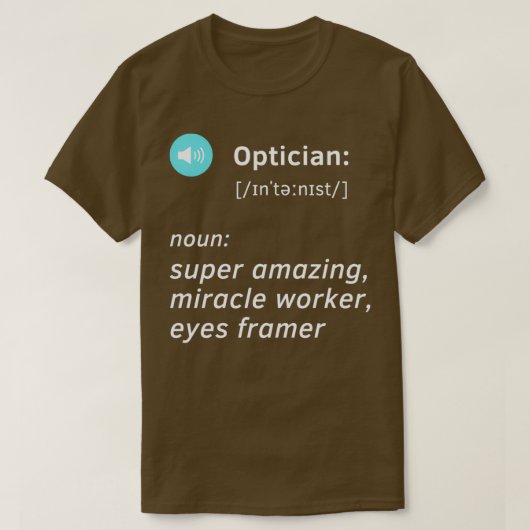 T-shirt Définition optimiste bonne idée gft 2 (Design devant)