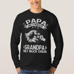 T-shirt Définition PAPA Comme Grand-Père Ordinaire Seuleme
