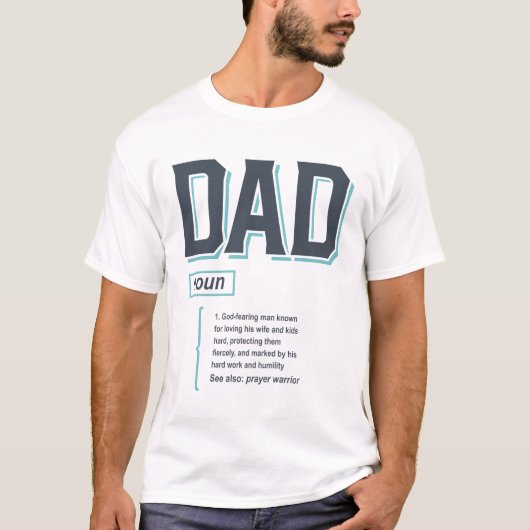 T-shirt Définition papa | FÊTE DES PÈRES (Devant)