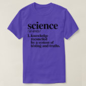 T-shirt Définition scientifique (Design devant)