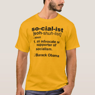 T-shirt définition socialiste