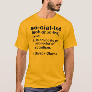 T-shirt définition socialiste