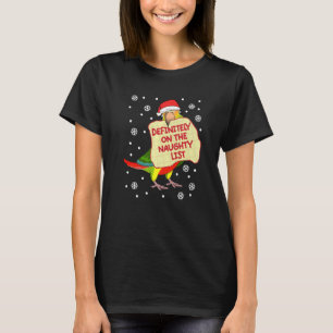 T-shirt Définitivement Sur La Liste Coquine I Aiguille Jou