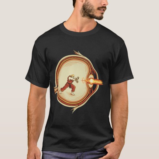T-shirt Déflagration optique (Devant)